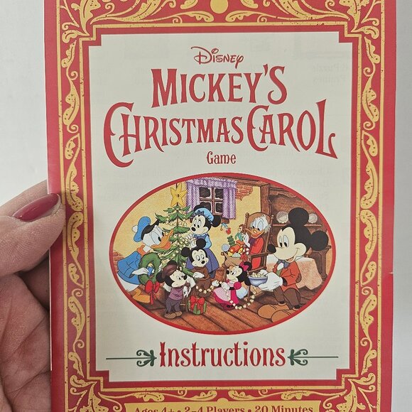 Disney Mickey's Christmas Carol Game by Funko Games Ages 4 Plus - Picture 5 of 10
